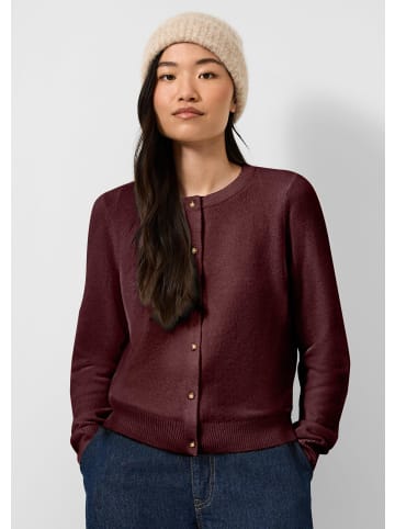 QS Strickjacke in 39W0_bordeaux