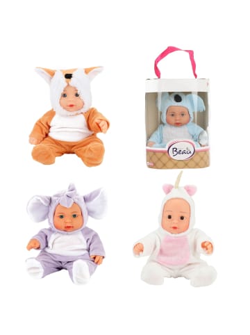 Toi-Toys Babypuppe im Tierkostüm 22,5 cm 18 Monate