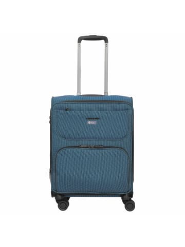 Stratic Bendigo Light+ - 4-Rollen-Trolley 54 cm S erw. (sand) in petrol