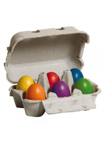 Erzi Eier im Karton für Kaufladenzubehör in bunt
