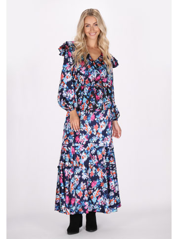 IZIA Bluse in Blau Mehrfarbig