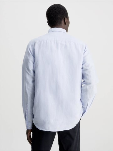 Calvin Klein Langarmhemd in Light Blue