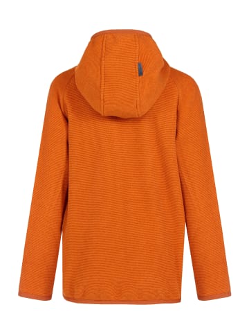 elkline Fleece Hoodie Good Times nachhaltig in darkorange