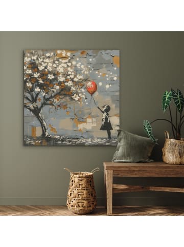 OnlyWow Akustibild Blütenkunst