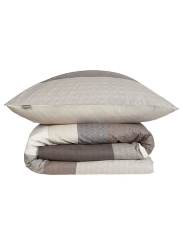 Schiesser Renforcé-Bettwäsche-Set Endy Stripes in Grau