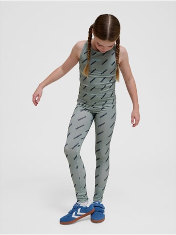 Hummel Leggings Hmlsilje Gymnastik Mädchen in ICEBERG GREEN