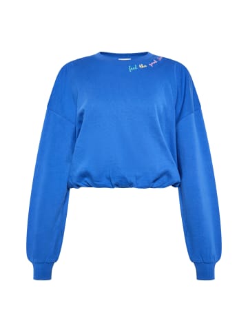 IZIA Sweatshirt in Kobaltblau