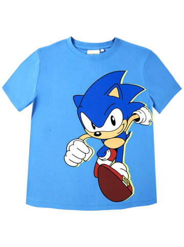 Cerda T-Shirt Sonic The Hedgehog in Hellblau