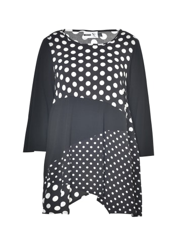 Studio Tunika Sophie in Black with white dots