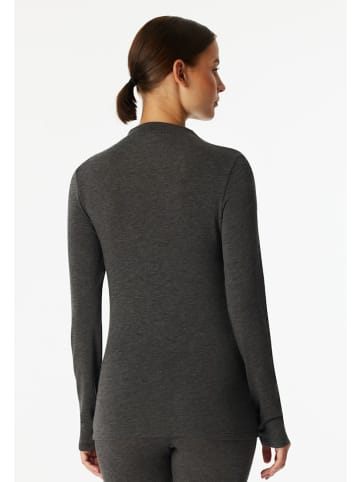 Schiesser Rollkragenpullover für Damen in grau