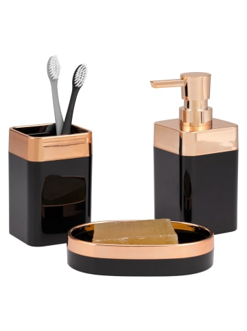 bremermann Badezimmer-Set 3-tlg. SAVONA Badezimmer-Zubehör-Set