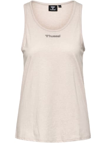 Hummel T-Shirt Hmlzandra Damen in PUMICE STONE MELANGE