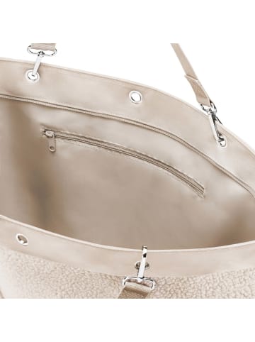 Reisenthel XL - Shopper 65 cm (teddy leo olive) in teddy sand