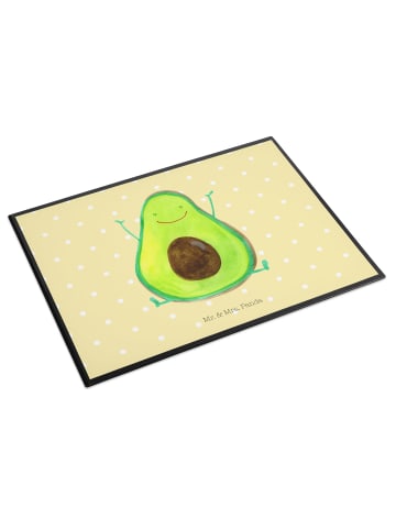 Mr. & Mrs. Panda Tischschutz Avocado Glücklich ohne Spruch in Gelb Pastell