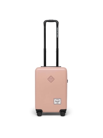 Herschel Heritage Hardshell - 4-Rollen Kabinentrolley 50 cm (moonbeam) in ash rose