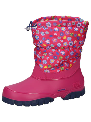 Spirale Kinder-Winterstiefel Maja gefüttert in fuxia in fuxia