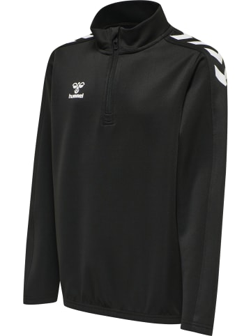 Hummel Halbreißverschluss Sweatshirt Hmlcore Kinder in BLACK