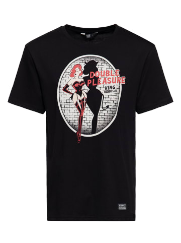 King Kerosin King Kerosin T-Shirt Double Pleasure in schwarz