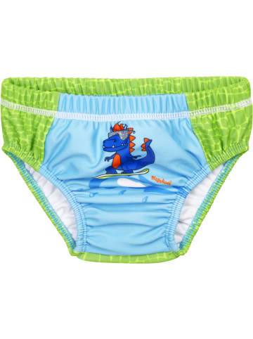 Playshoes UV-Schutz Windelhose Dino in Blau/Grün