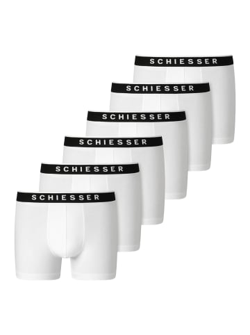 Schiesser Retro Short / Pant 95/5 Organic Cotton in Weiß