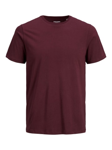 Jack & Jones T-Shirt JJEORGANIC BASIC in Rot