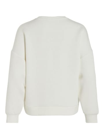 Vila Sweatshirt in optical snow