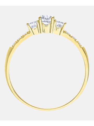 Diamant L'éternel Verlobungsring aus 750 Gelbgold mit Diamant