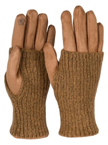 styleBREAKER Touchscreen Handschuhe in Camel