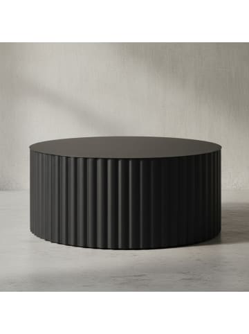 KADIMA DESIGN Couchtisch 67x67x31 cm Metall Sofatisch Rund, Design