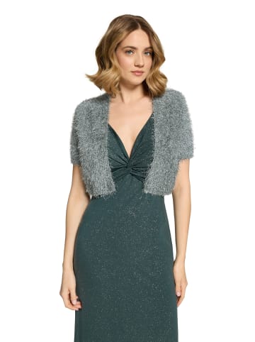 Vera Mont Sommer-Strickjacke mit Effektgarn in Smoky Salvia