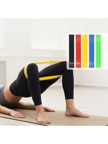 relaxdays 13-tlg. Pilates Set in Schwarz