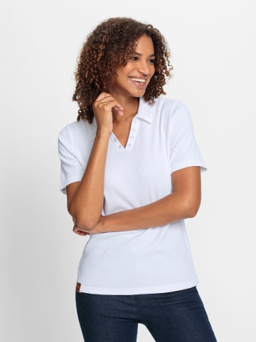 WITT WEIDEN Poloshirt in weiß