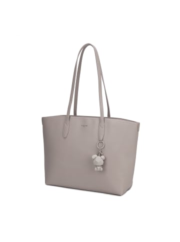 David Jones Einkaufstasche in LIGHT TAUPE