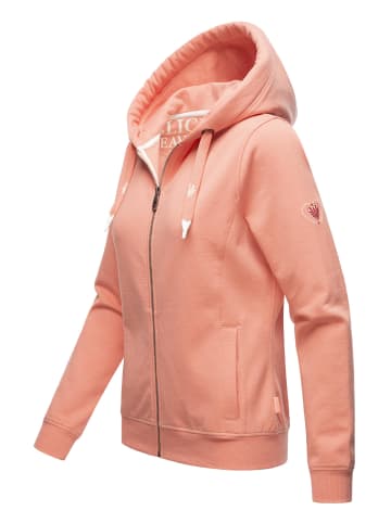 Navahoo Kapuzensweatshirt Engelshaar in Apricot