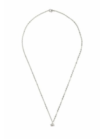 Gemshine Kette mit Anhänger IGEL in silver coloured