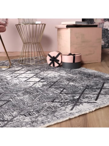 obsession Kurzflor Teppich Torent 643 in grau - rechteckig