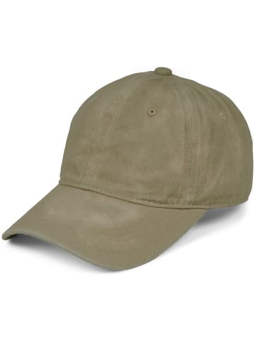 styleBREAKER Vintage Baseball Cap in Oliv