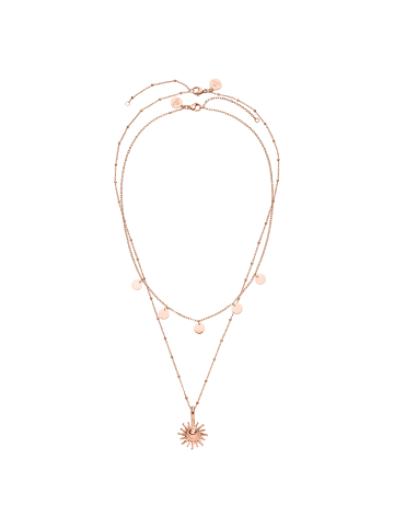 PURELEI Halsketten-Set Kailua 50-55 & 40-45 in Rosegold