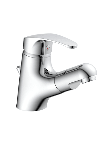 Eisl VICO Waschtischarmatur, Chrom, mit herausziehbarer Haarbrause