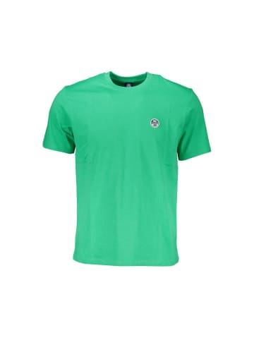 North Sails Grünes Baumwoll-T-Shirt