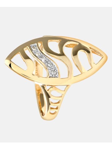 Diamant L'éternel Ring aus 375 Gelbgold mit Diamant