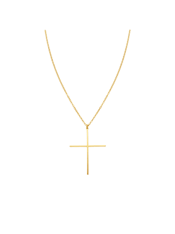 Luxenter Halskette Yking mit 18 Karat Gelbgold-Finish – YKING