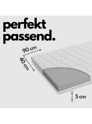 Sämann Sämann Babymatratze für Wiegen CLOUD Basic
