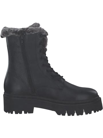 Tamaris Schnürstiefel in Schwarz