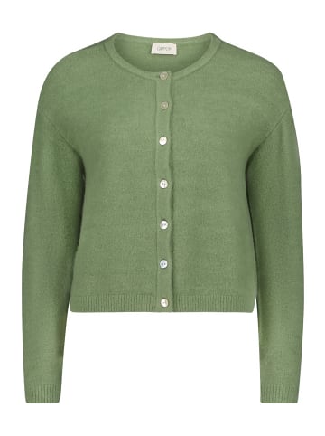 CARTOON Strick-Cardigan mit Rundhalsausschnitt in Basil