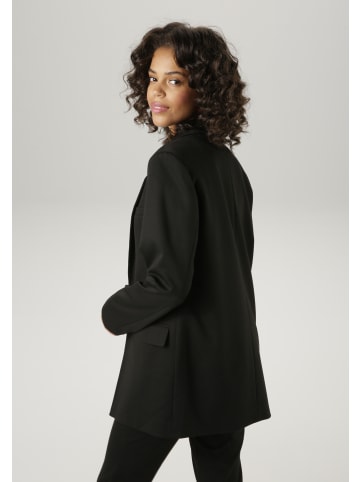 Aniston CASUAL Longblazer in schwarz