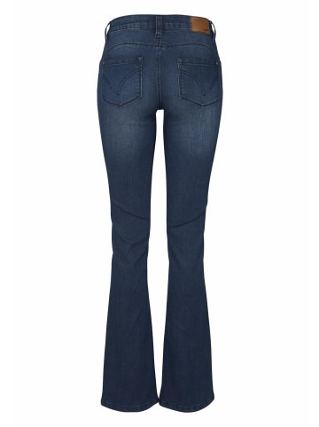 ARIZONA Bootcut-Jeans in dark blue