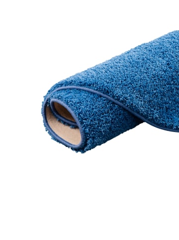 Snapstyle Hochflor-Teppich Palace Rund in blau