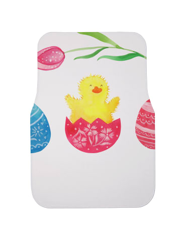 Mr. & Mrs. Panda Autoteppich Küken Schlüpfen mit Spruch in Schwarz