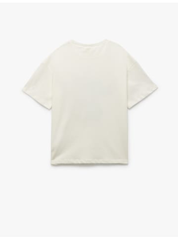 KOTON TSHIRT SS in Ekru